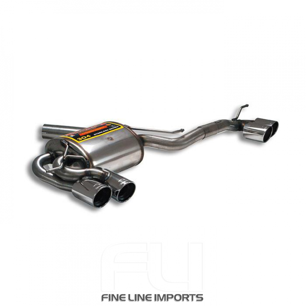 SS789946 - Supersprint Rear exhaust Right OO80 - Left OO80(For M-Technik kit)