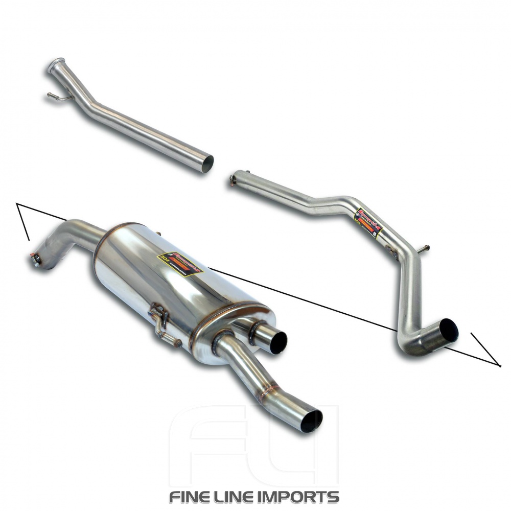 SS805330 - Supersprint Cat.-Back - Body Kit Package, with Sport rear muffler
