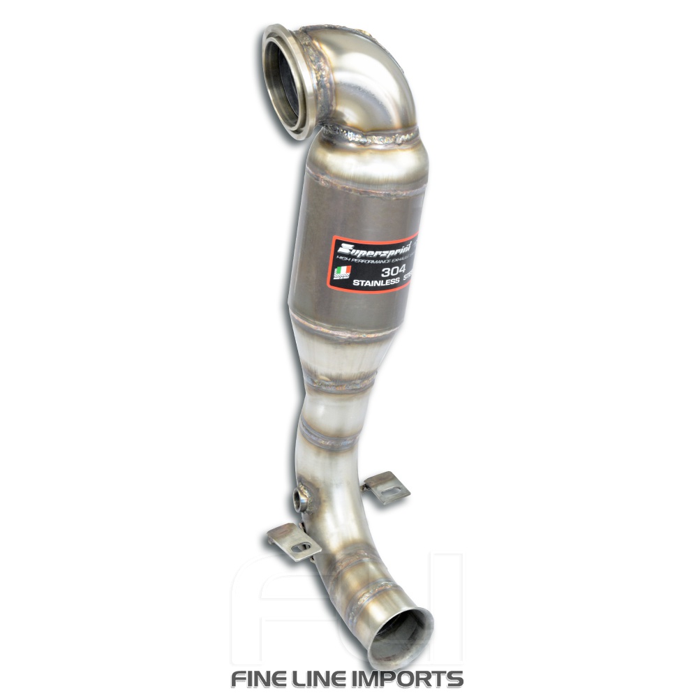 SS807121 - Supersprint Downpipe with Metallic catalytic converterWith sensor bungs