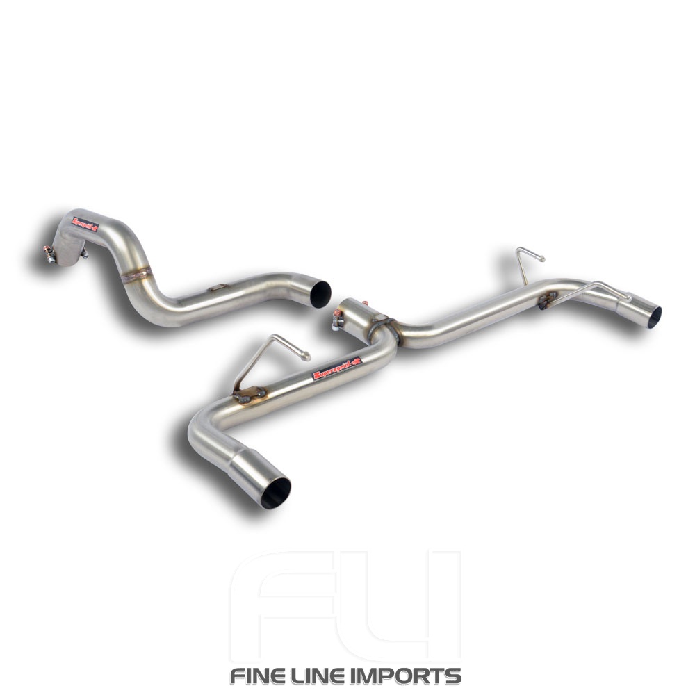 SS816014 - Supersprint Rear pipe kit Right - Left(Muffler delete)