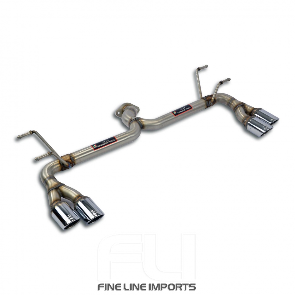 SS817416 - Supersprint Rear Y-Pipe kit + endpipe Right OO70 - Left OO70(Muffler delete)