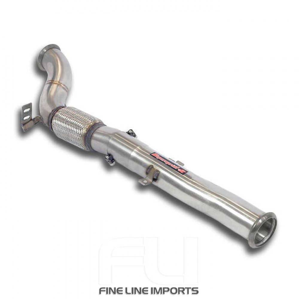 SS831511 - Supersprint Connecting pipe + flex joint + front pipe Ø65mm