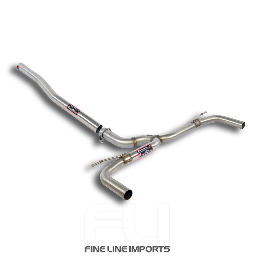 SS831514 - Supersprint Rear pipe kit Right - Left(Muffler delete)