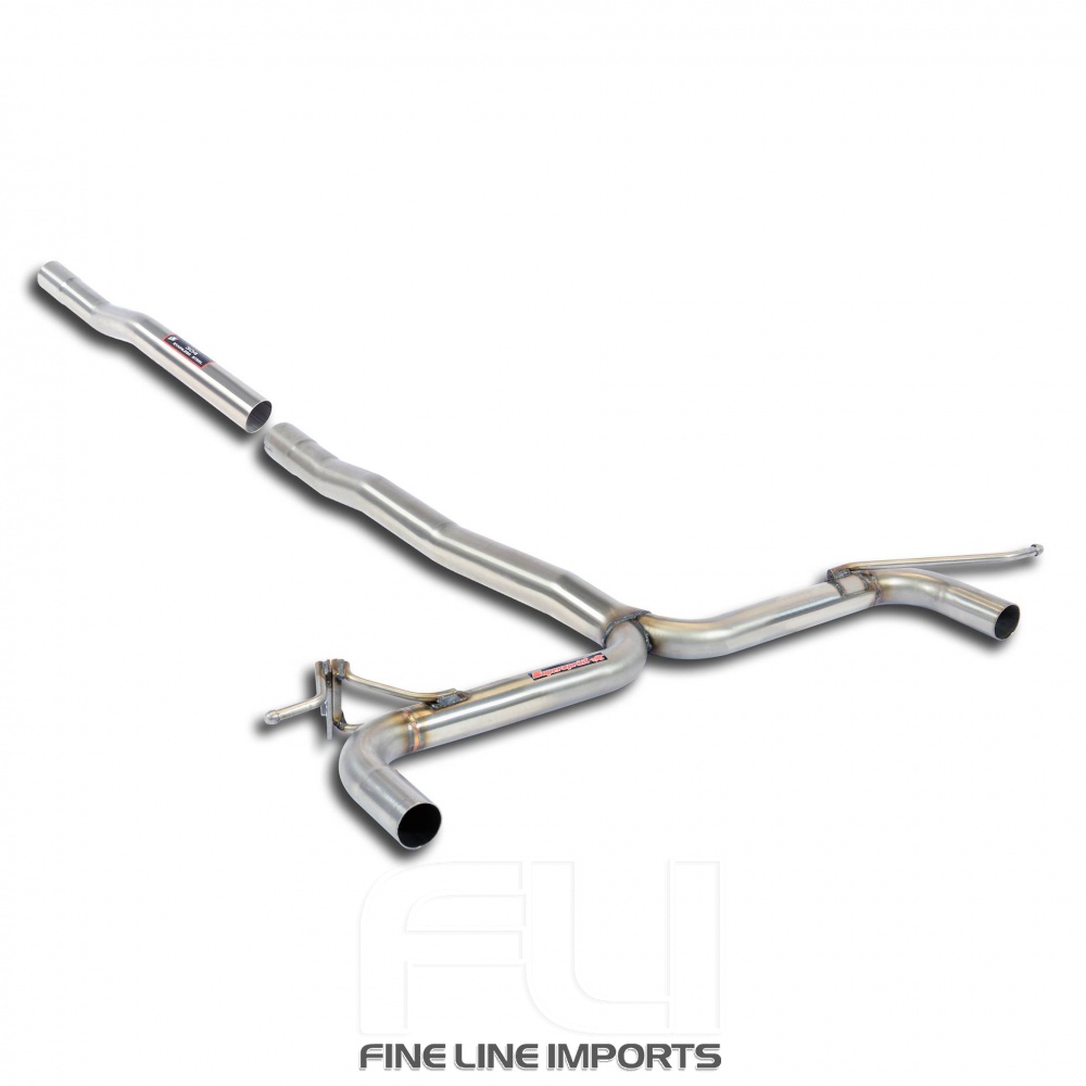 SS832574 - Supersprint Rear pipe Y-Pipe Right - Left(Muffler delete)