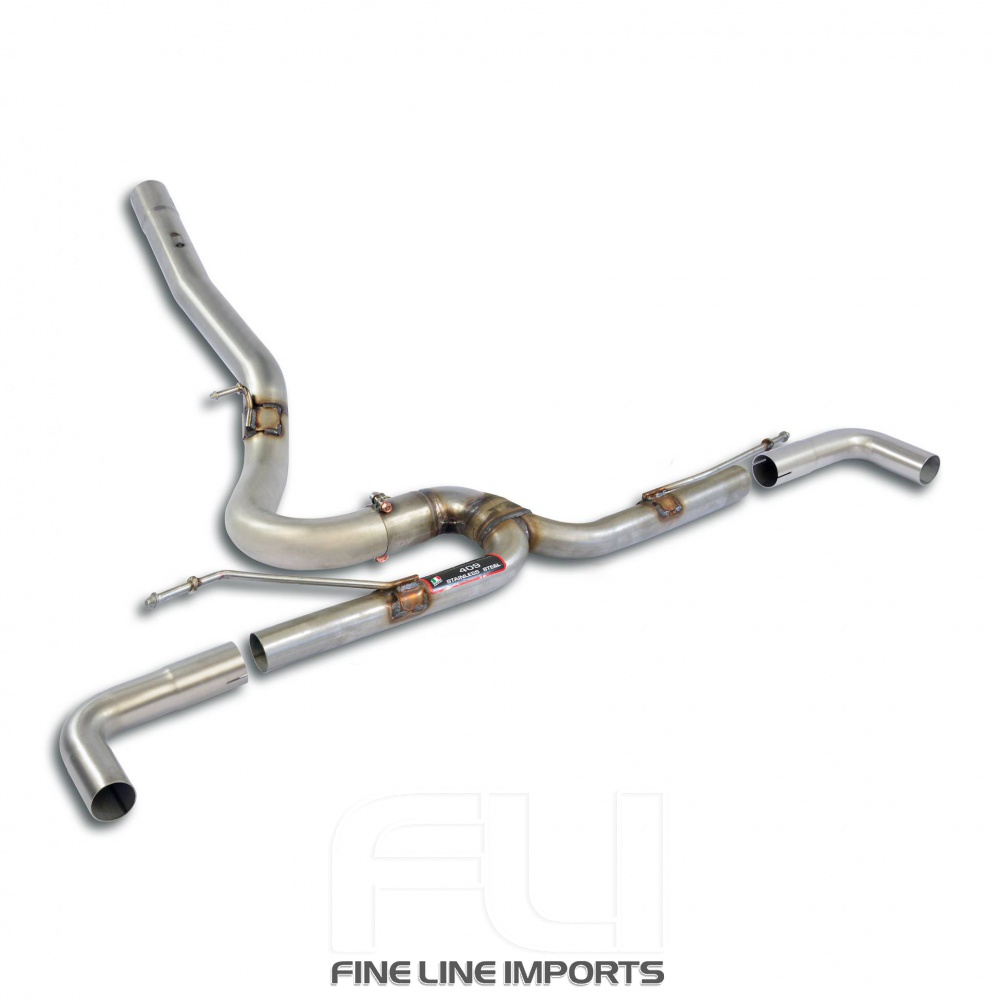 SS833114 - Supersprint Rear pipe Y-Pipe Right - Left(Muffler delete)