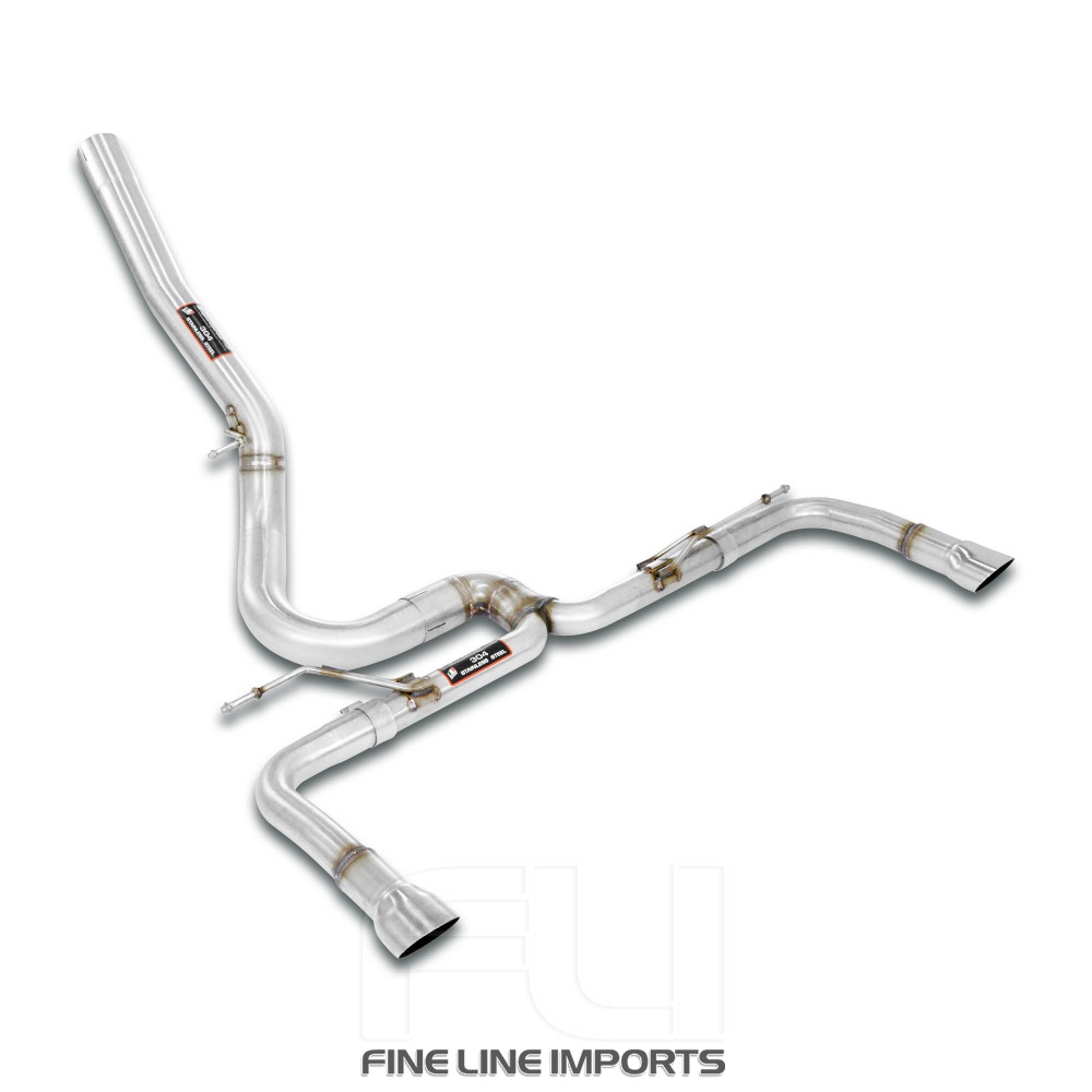 SS833165 - Supersprint Rear pipe Y-Pipe Right - Left(Muffler delete)