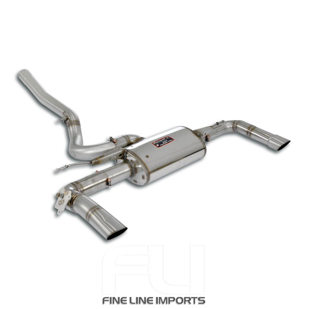 SS833335 - Supersprint Rear exhaust right - left with valve