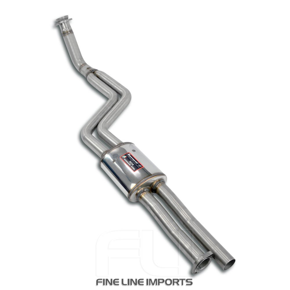SS840302 - Supersprint Downpipe (Replaces catalytic converter - single pipe, Crossover Design Manifold)