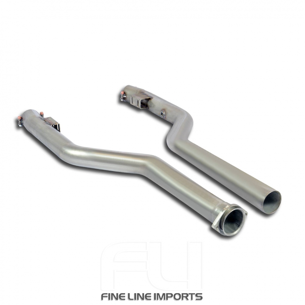 SS842812 - Supersprint Front pipes Right - Left(Replaces catalytic converter)