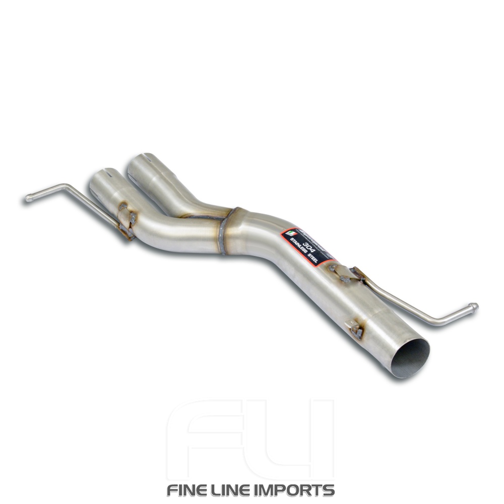 SS843113 - Supersprint Non-resonated, Y-Pipe mid section(Deletes OEM centre exhaust)