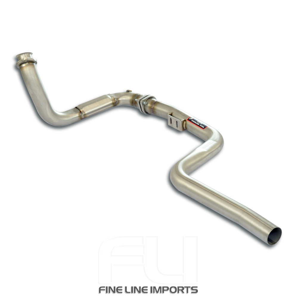 SS843832 - Supersprint Downpipe Left + front pipe(Deletes catalytic)