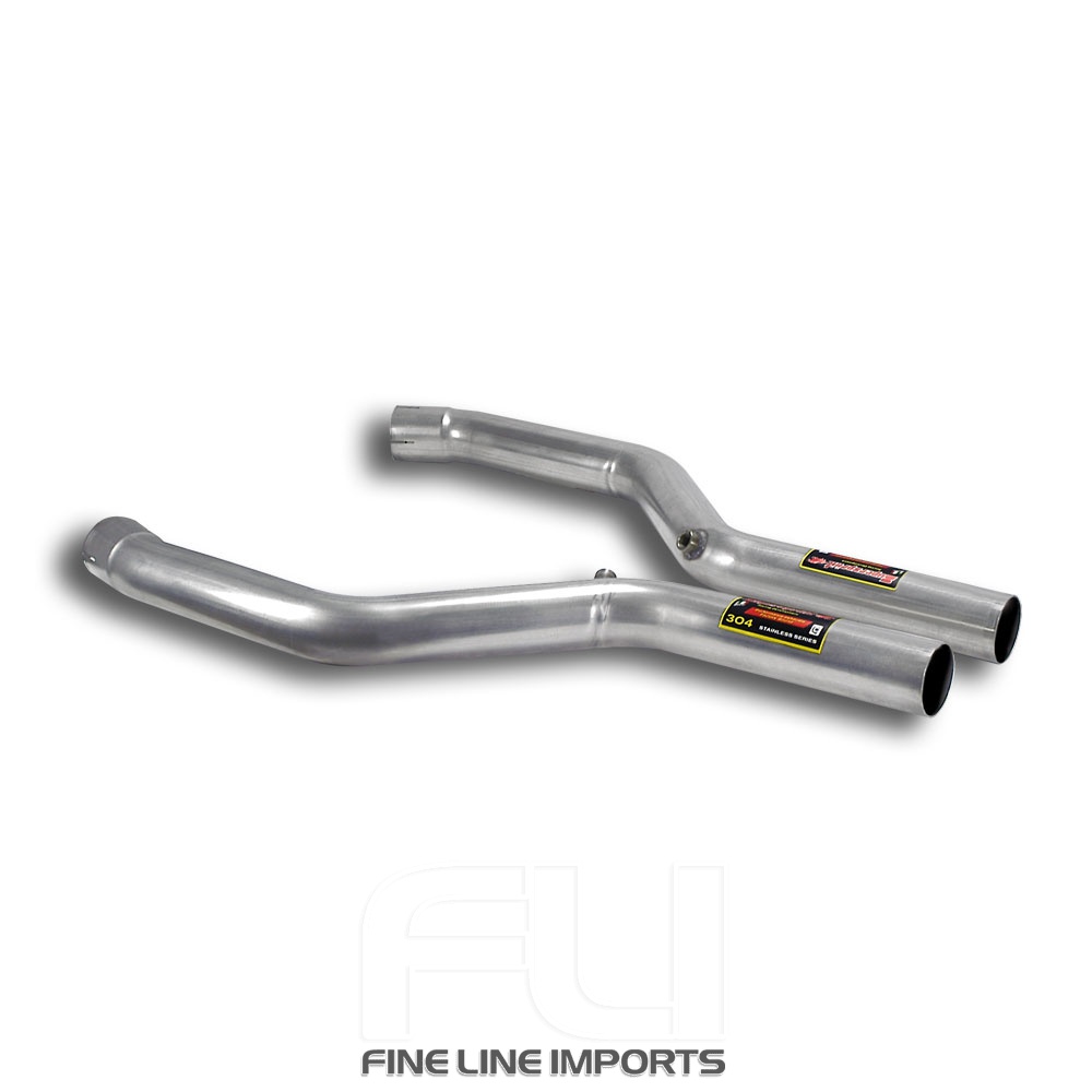SS844512 - Supersprint Front pipe Right - Left(Replaces catalytic converter)