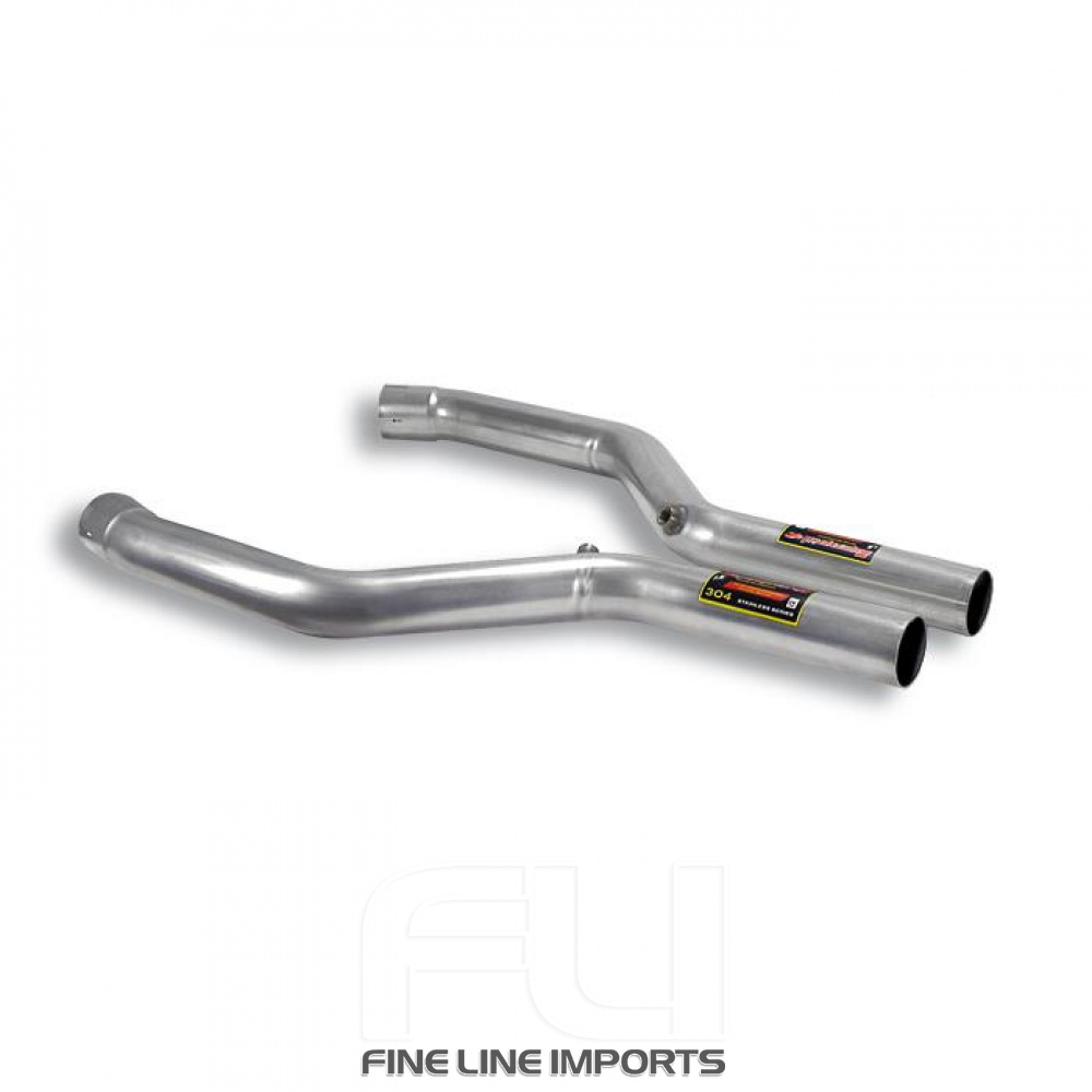 SS844912 - Supersprint Front pipes Right - Left (Replaces catalytic converter)