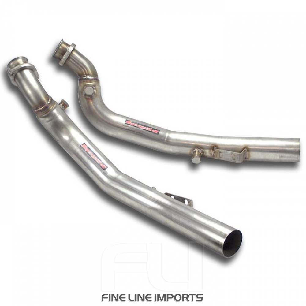 SS845711 - Supersprint Connecting pipes kit Right - Left for OEM manifold