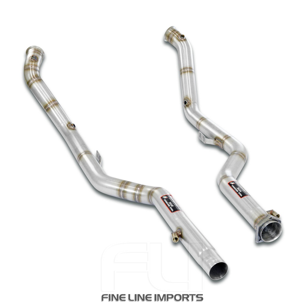 SS845831 - Supersprint Turbo downpipe kit + Front pipe right - left (Replaces OEM catalytic)