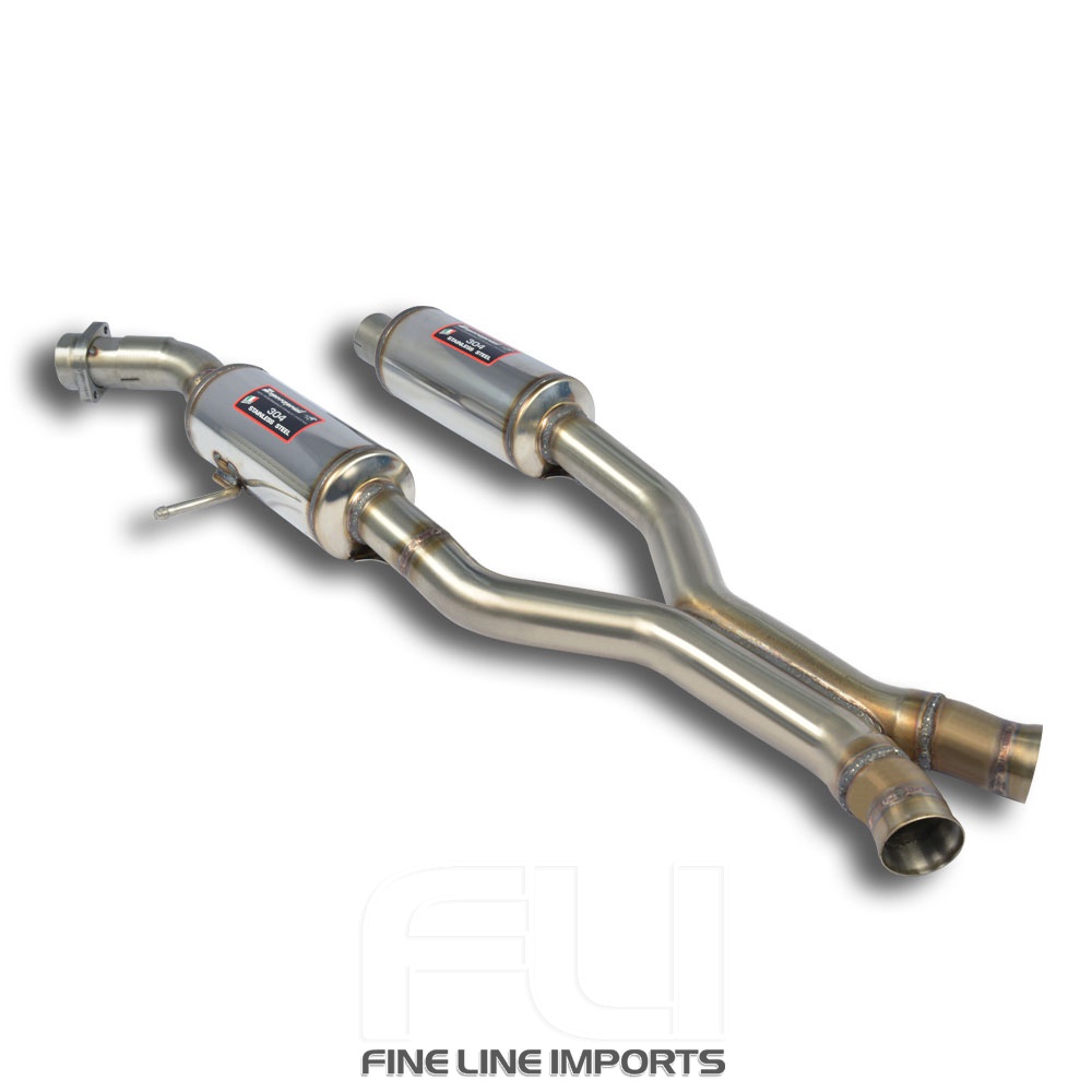 SS845903 - Supersprint Central muffler + X-Pipe