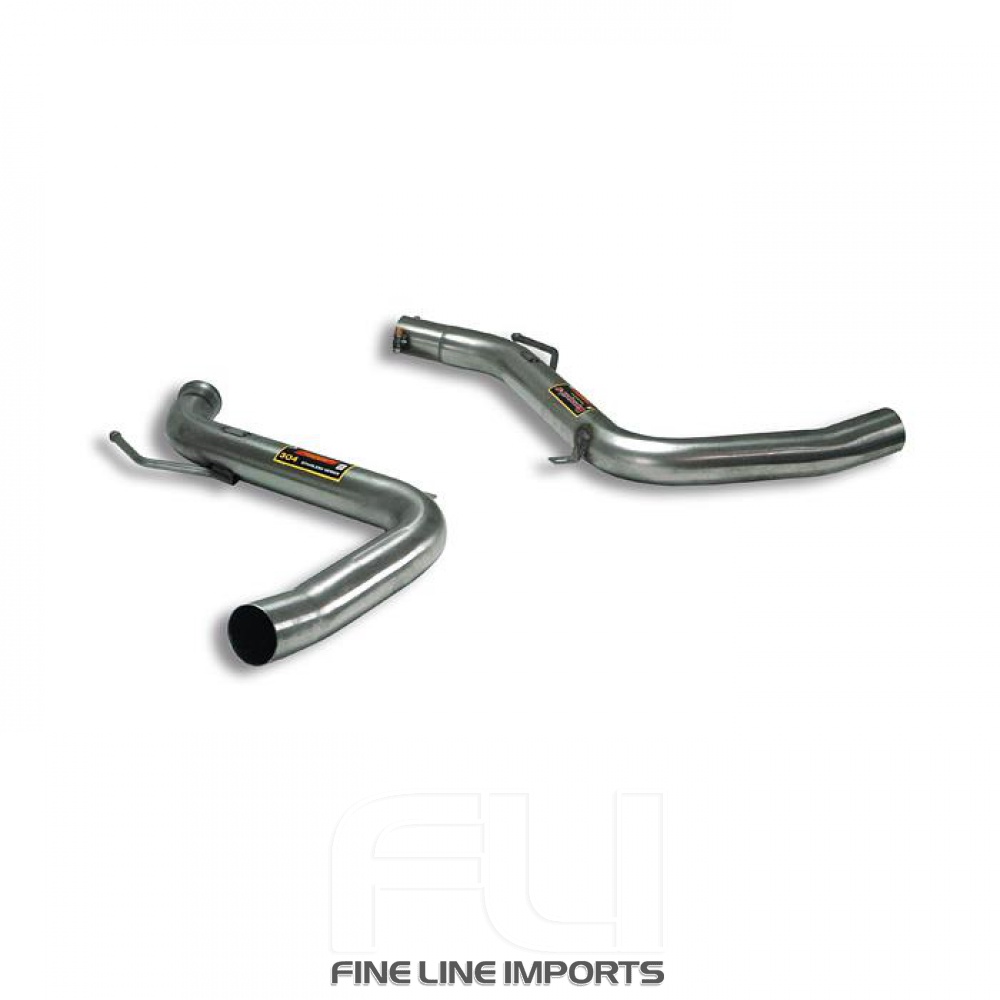 SS846043 - Supersprint Connecting pipes kit Right - Left for OEM centre exhaust