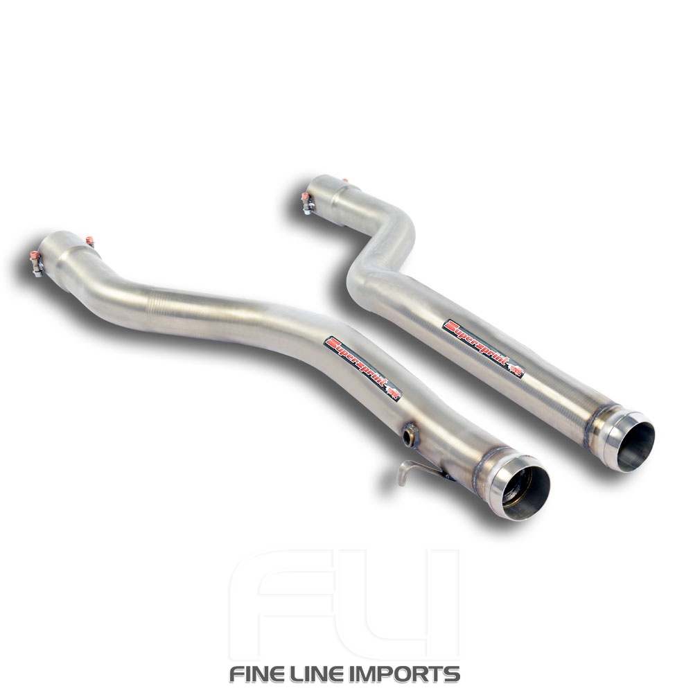 SS846312 - Supersprint Front pipes Right - Left(Replaces catalytic converter)