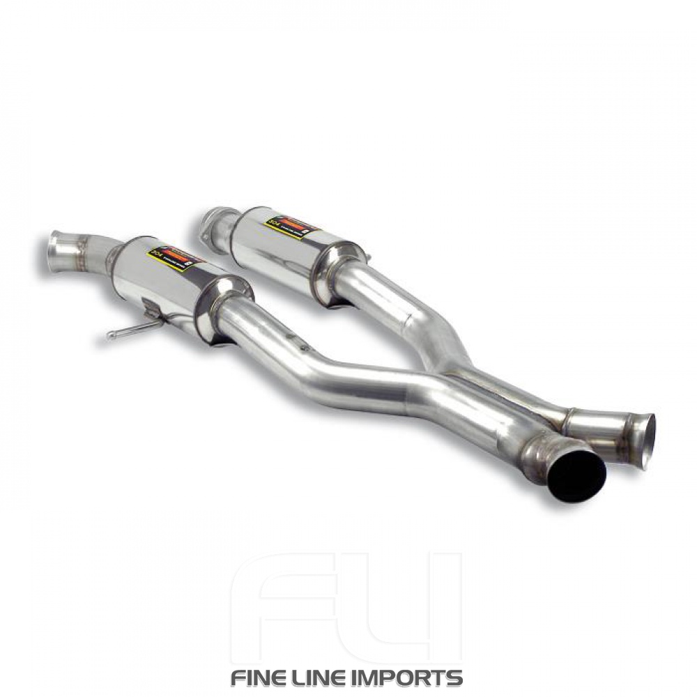 SS846803 - Supersprint Central muffler + X-Pipe