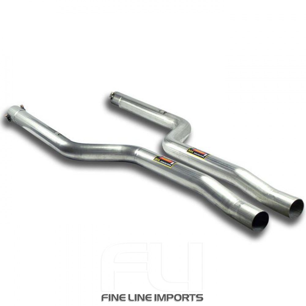 SS847512 - Supersprint Front pipes Right - Left(Replaces catalytic converter)