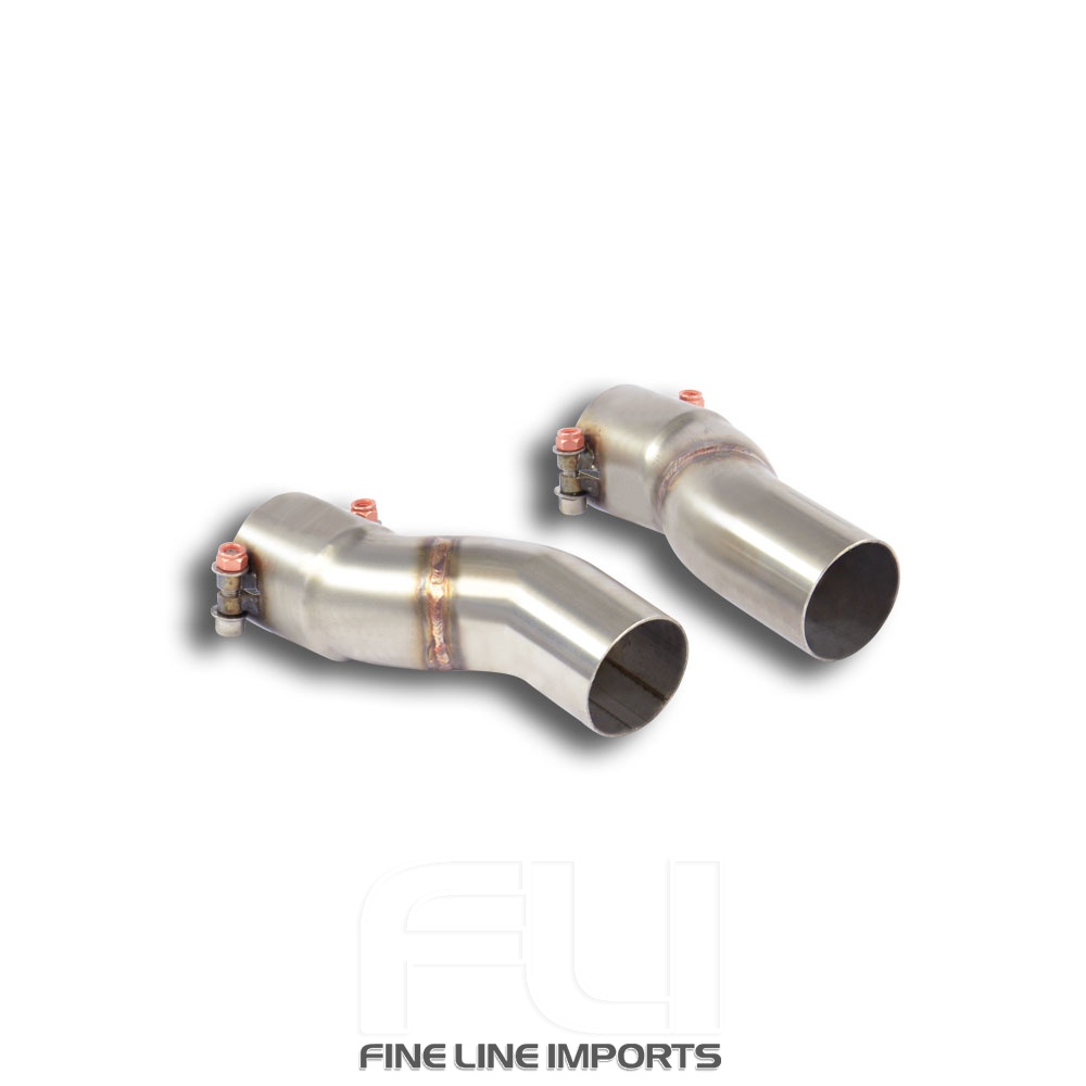 SS847554 - Supersprint Connecting pipes Right - Left for OEM endpipes