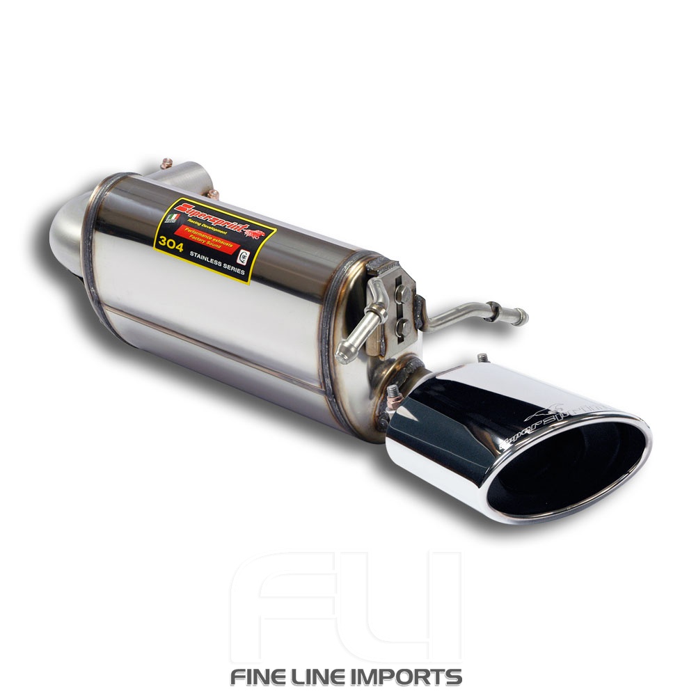 SS848535 - Supersprint Rear exhaust Left Racing 145x95(Standard Bumper)