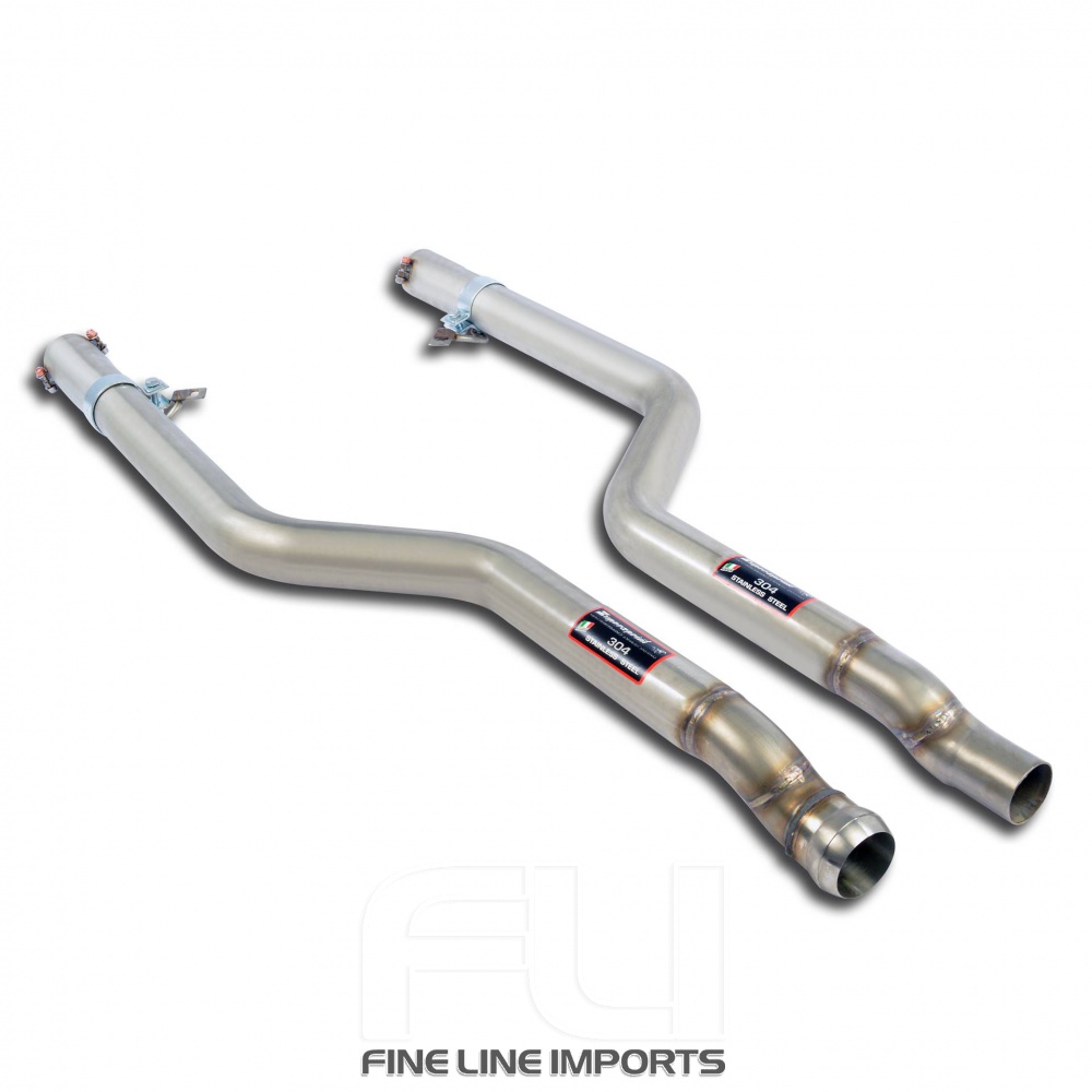 SS848612 - Supersprint Front pipe kit Right - Left(Replaces catalytic converter)