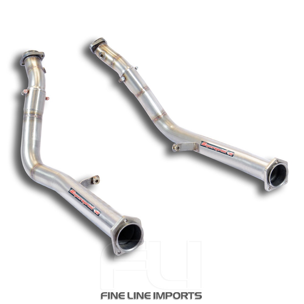 SS849331 - Supersprint Downpipe kit Right - Left(Replaces calalytic converter)