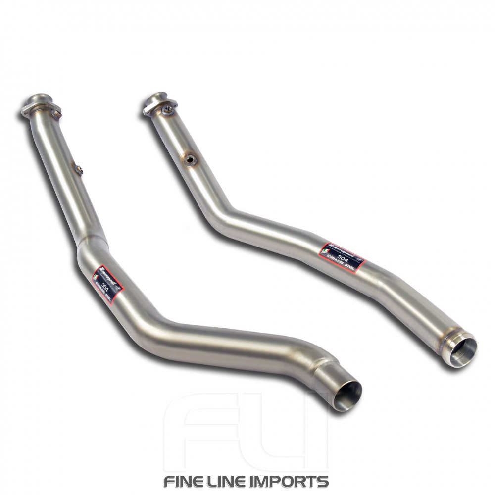 SS849431 - Supersprint Turbo downpipe kit Right - Left (Replaces catalytic converter)