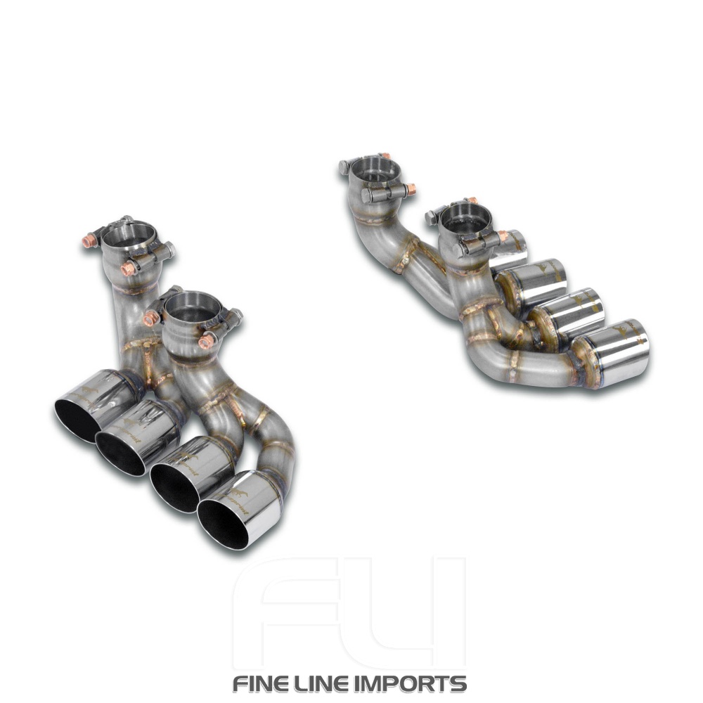 SS849914 - Supersprint Quad endpipe kit right  and  left OOOO 70mm