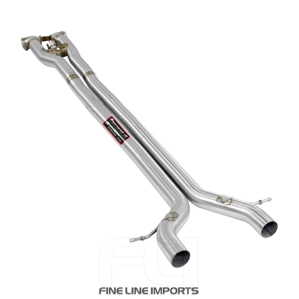 SS860623 - Supersprint H-Pipe Mid Section with valve