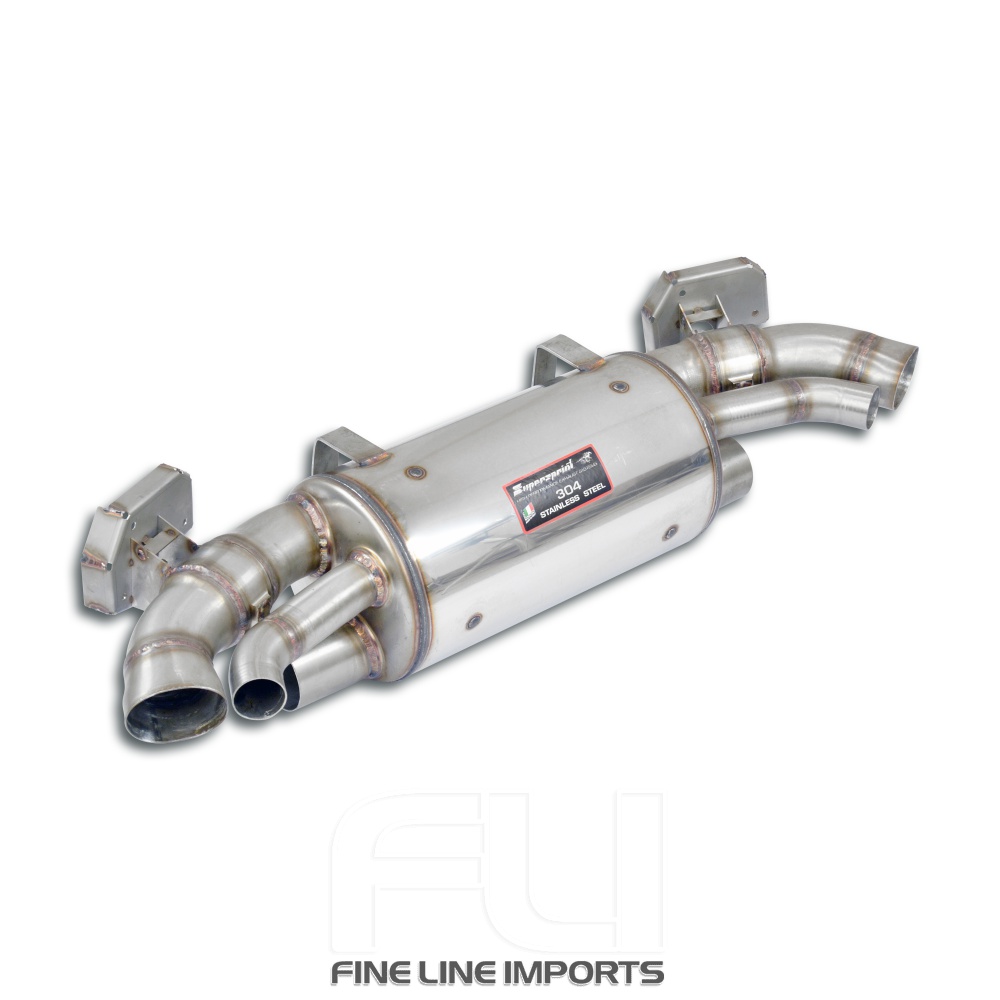 SS860704 - Supersprint Rear exhaust right - left with valves