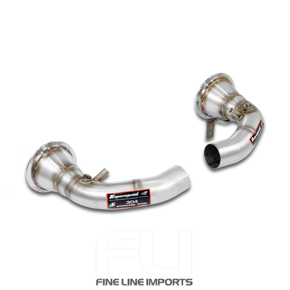 SS860711 - Supersprint Downpipe kit Right + Left(Deletes catalytics)