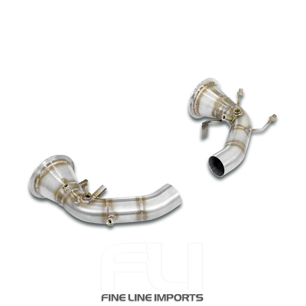 SS860811 - Supersprint Downpipe kit Right + Left(Deletes catalytics + GPF)
