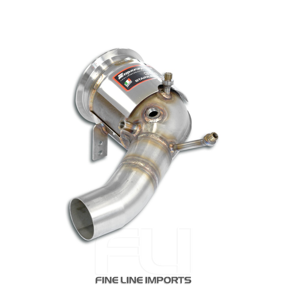 SS860821 - Supersprint Downpipe Right + Metallic catalytic(Deletes GPF)