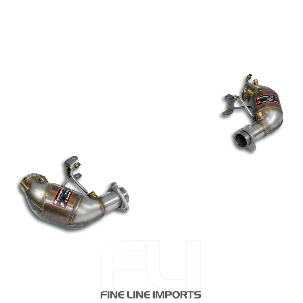 SS861502 - Supersprint Front Metallic catalytic converter Right - Left 100 CPSI