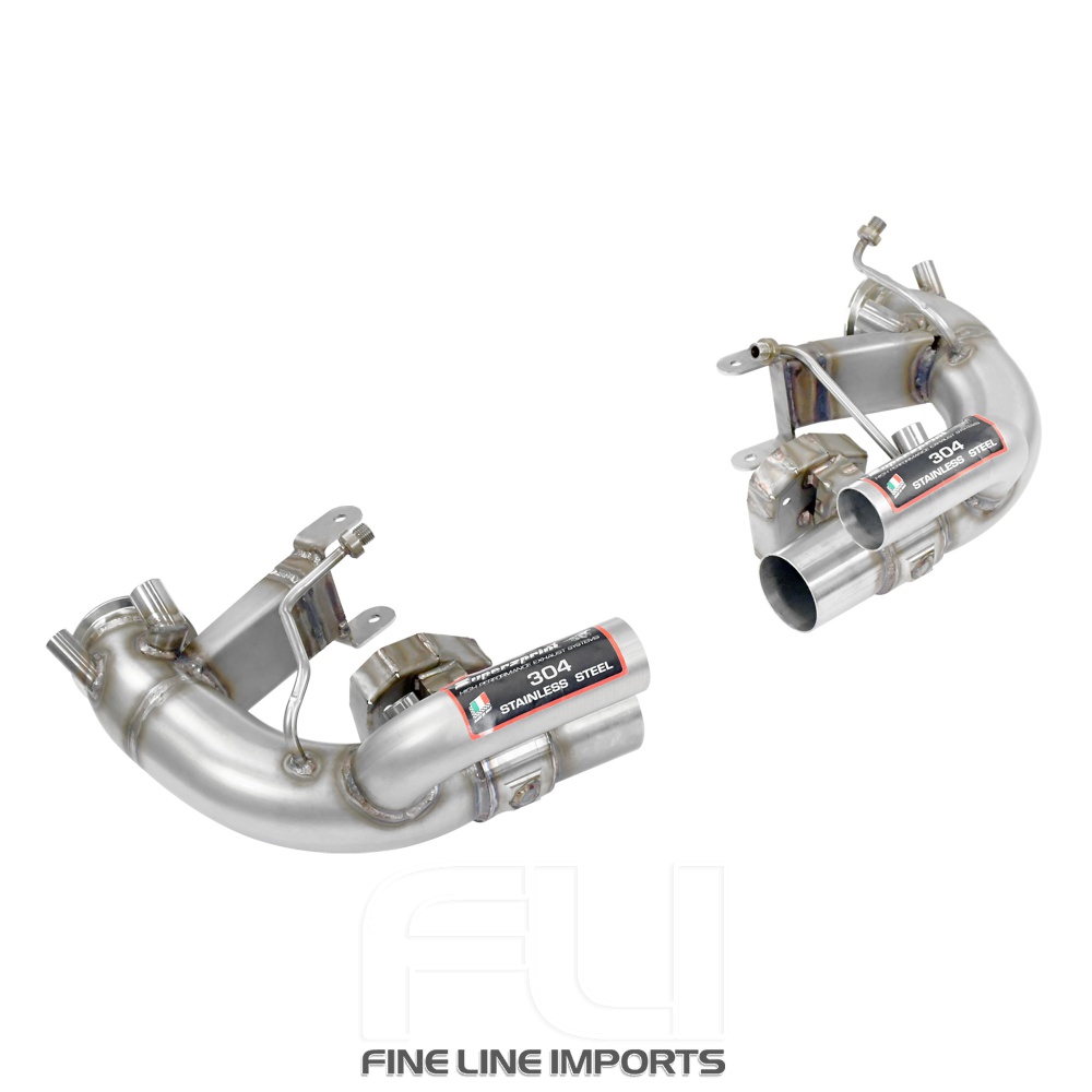 SS861652 - Supersprint Front pipes kit Right - Left(Replaces catalytic converter + GPF) with valve