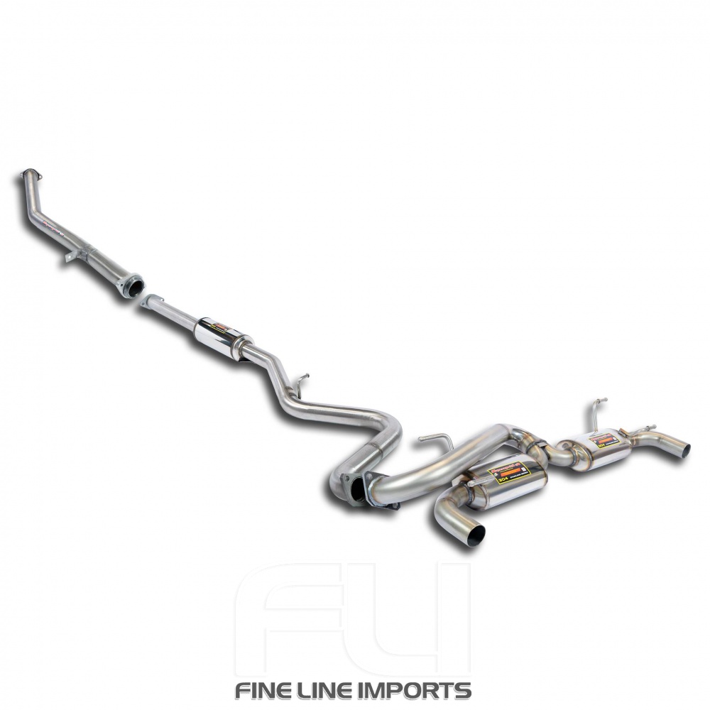 SS891260 - Supersprint Performance Pack 2: overpipe-back exhaust system