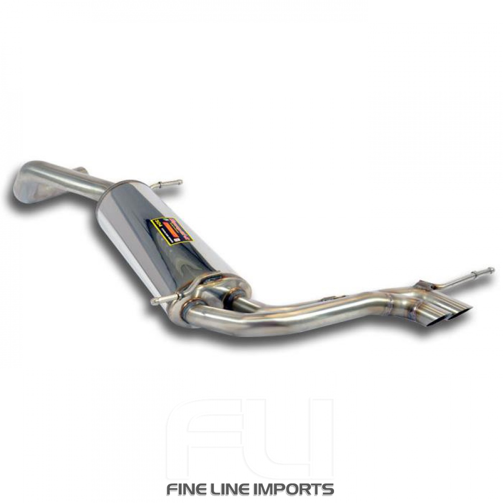 SS917104 - Supersprint Rear exhaust central exit(For OEM end tips)