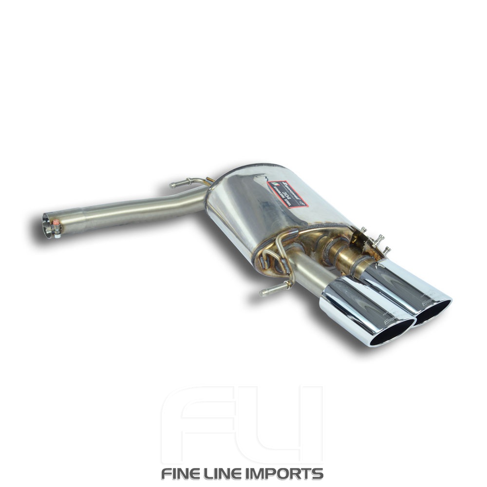 SS917207 - Supersprint Rear exhaust Right 100x75 with valve