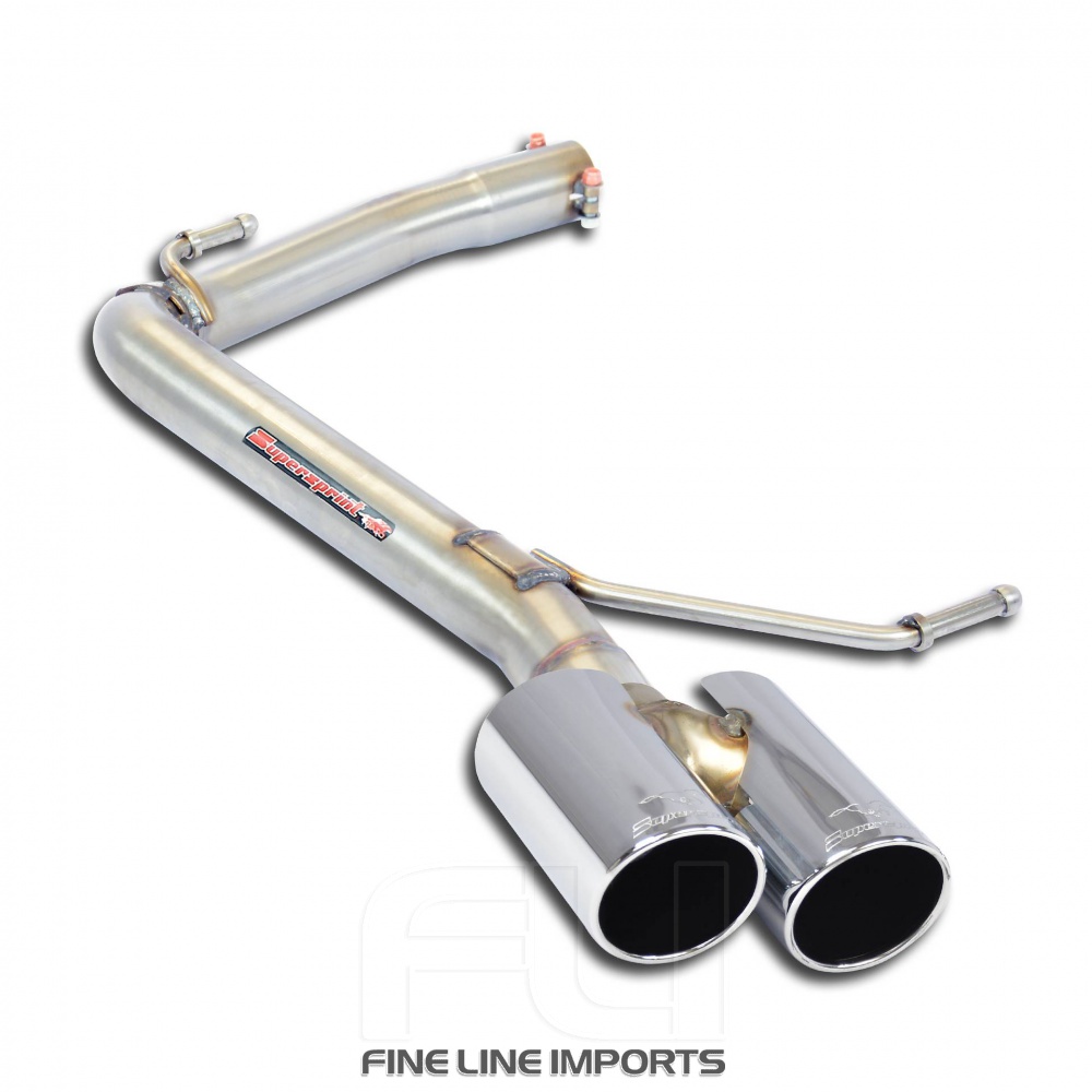 SS917716 - Supersprint Rear pipe OO80(Muffler delete)