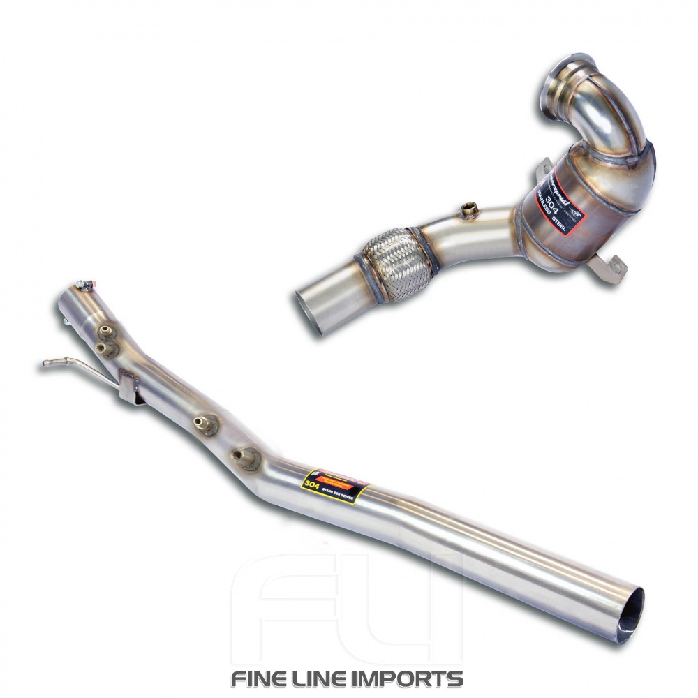 SS917921 - Supersprint Turbo downpipe kit + Metallic WRC 100 CPSI catalytic converter(Deletes GPF)