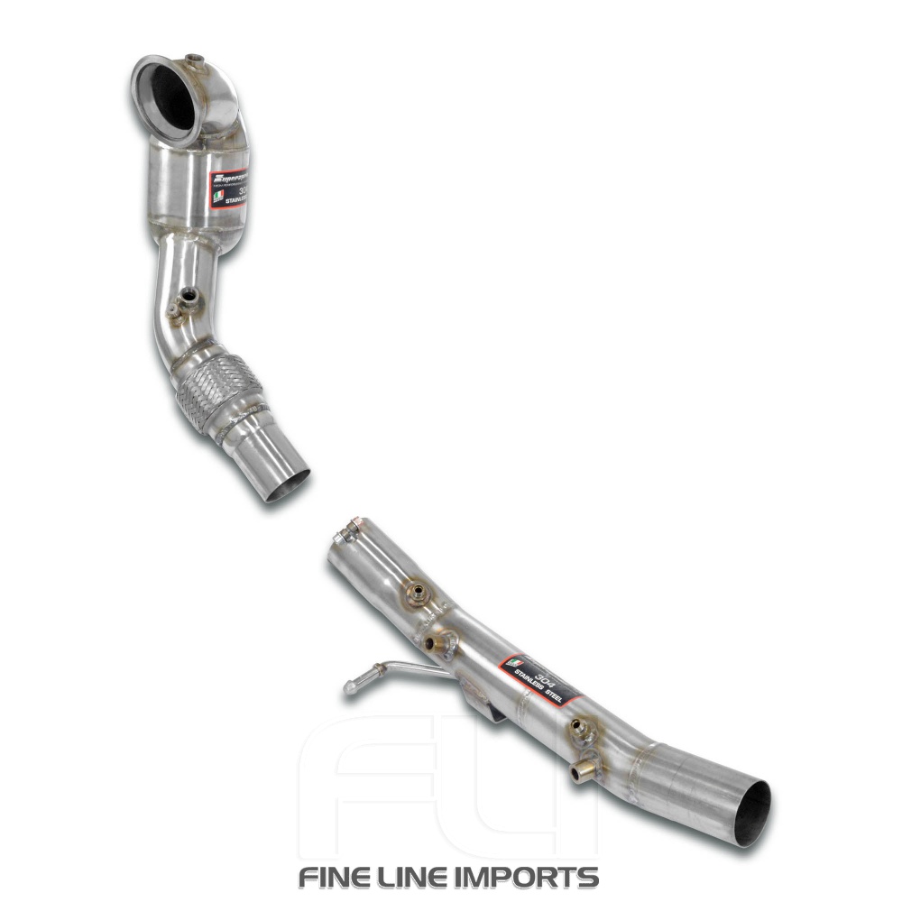 SS918641 - Supersprint Turbo downpipe kit + Metallic catalytic converter 200 CPSI(Deletes GPF)