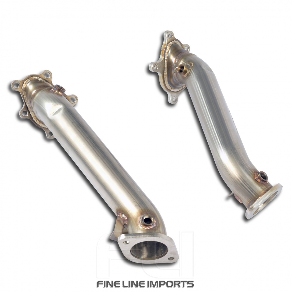 SS931211 - Supersprint Turbo downpipe kit Right - Left (Replaces pre-catalytic converter)