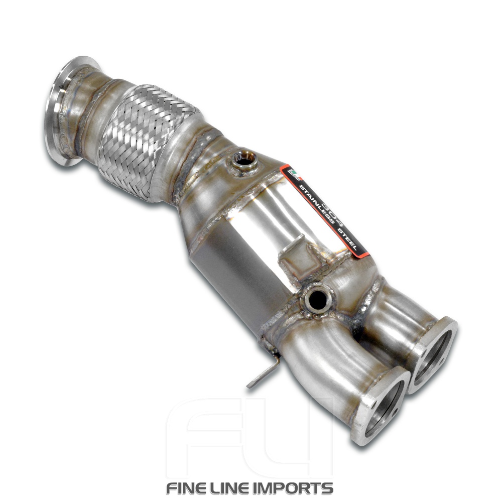 SS980621 - Supersprint Turbo downpipe kit + catalytic converter(Left / Right Hand Drive)