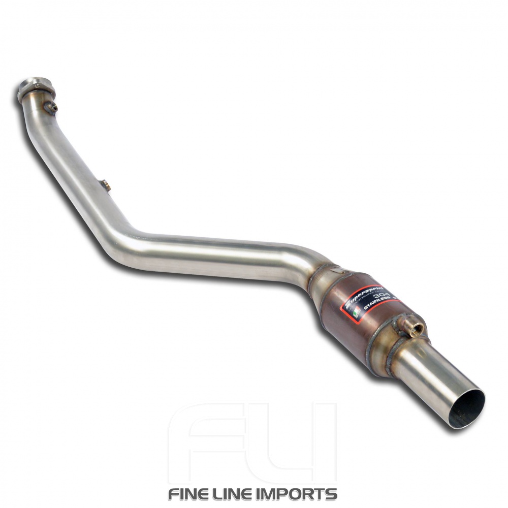 SS980722 - Supersprint Front pipe Left with  Metallic catalytic converter