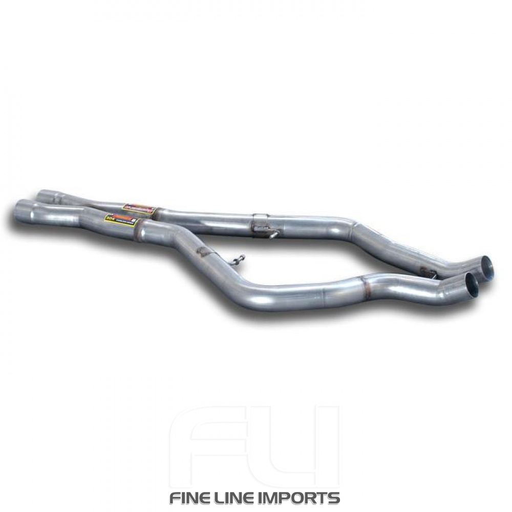 SS981713 - Supersprint Centre pipes kit Right - Left X-Pipe