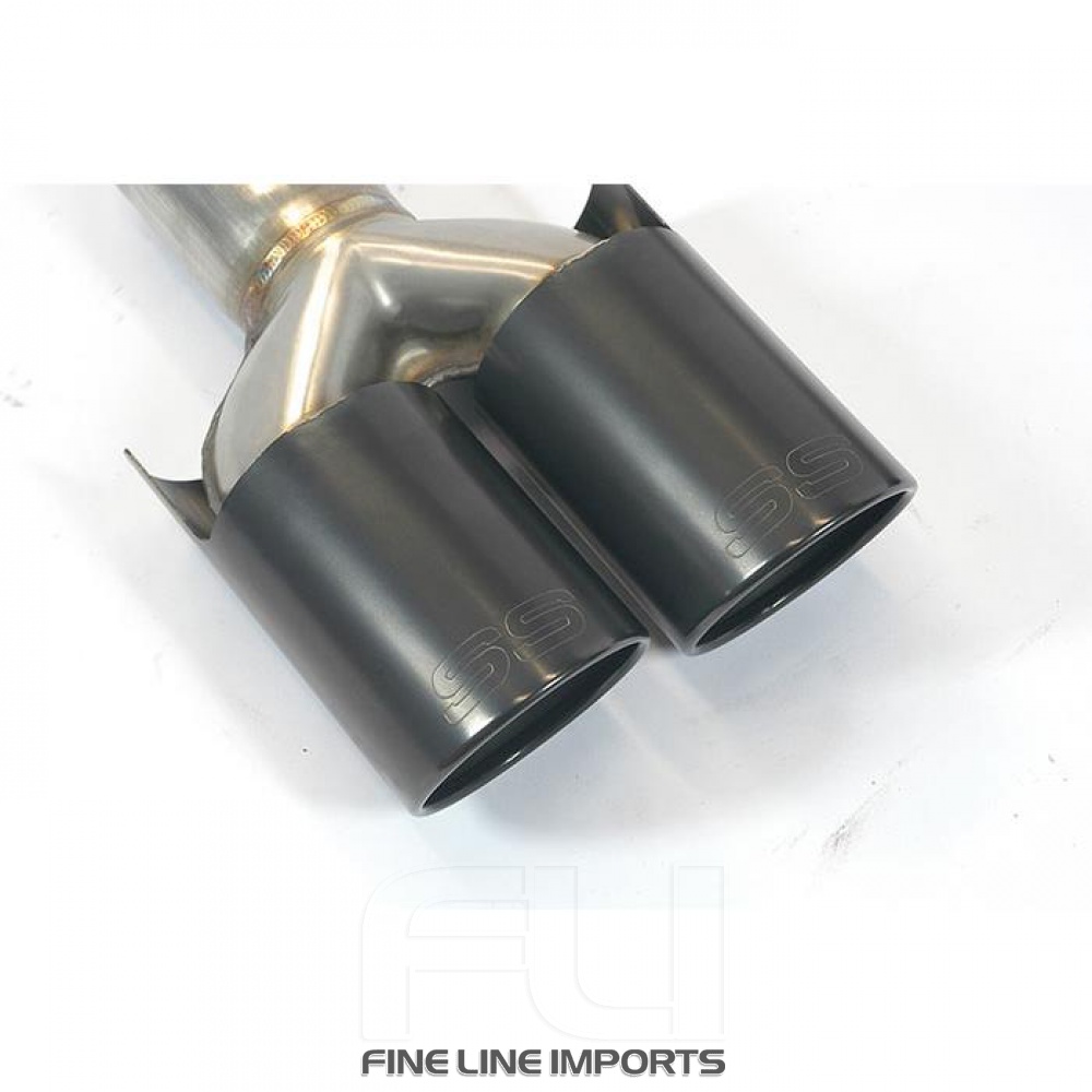 SS982146 - Supersprint Endpipe kit RightOO90 - LeftOO90 Gun Metal Grey