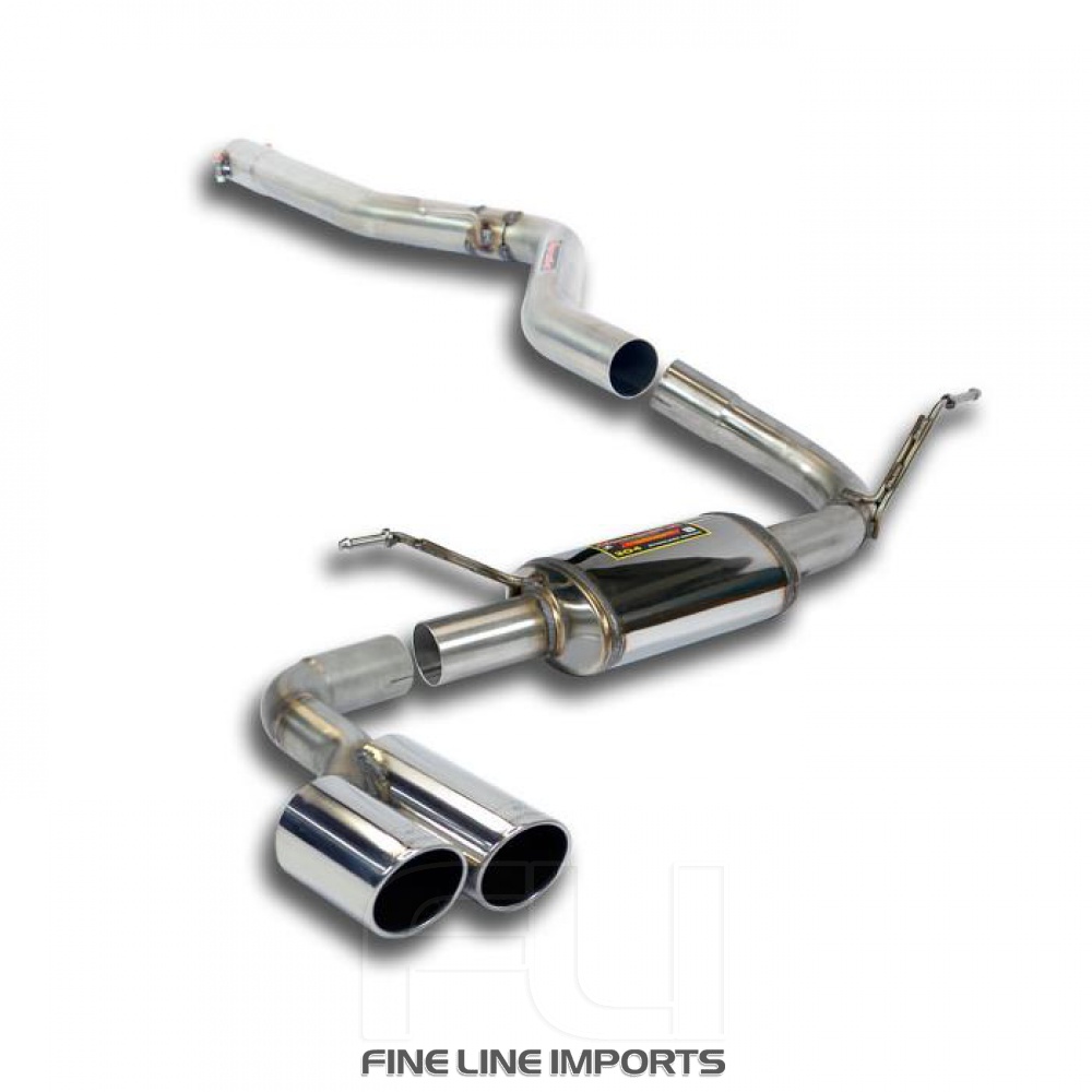 SS983606 - Supersprint Connecting pipe + rear exhaust OO80