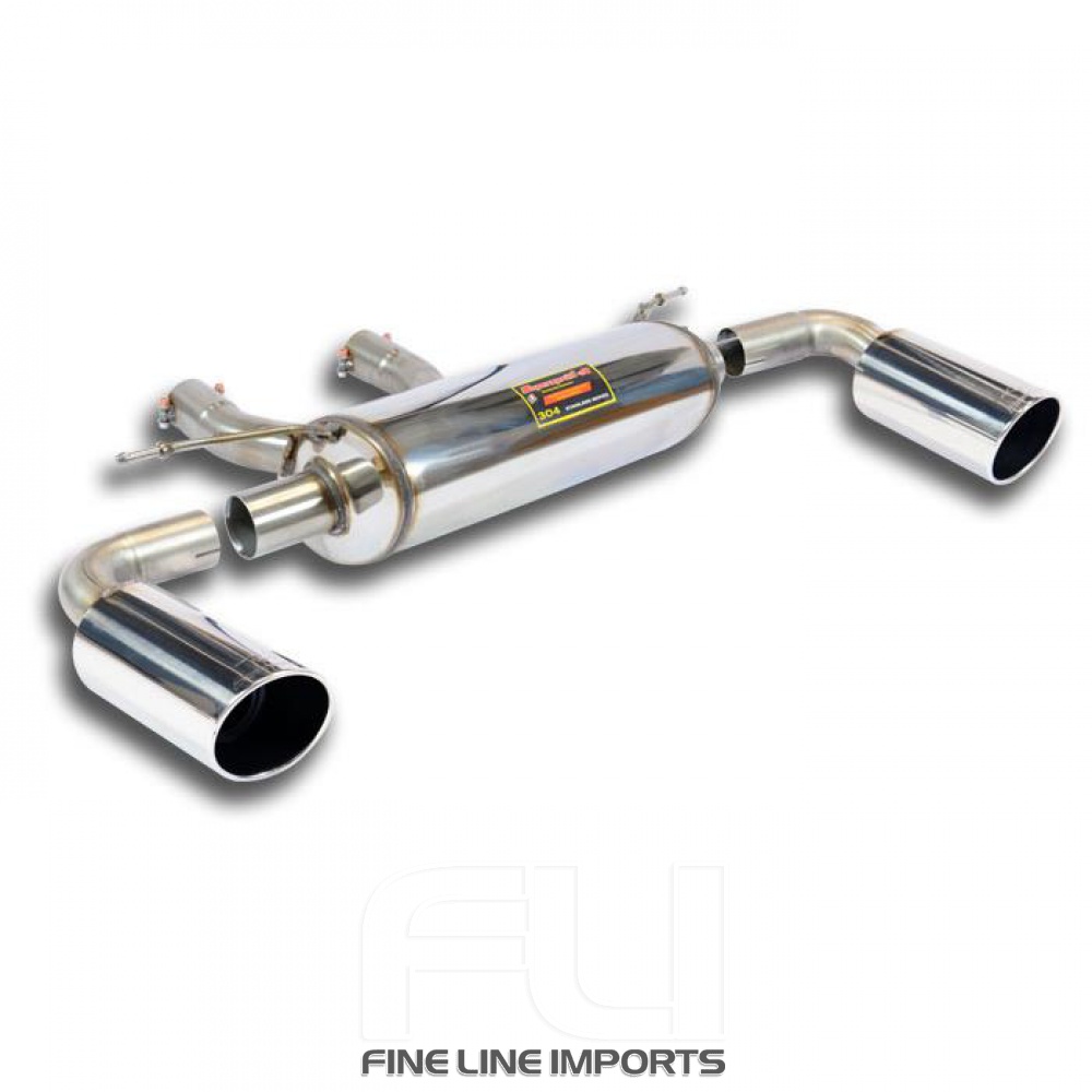 SS984144 - Supersprint Rear exhaust Right O100 - Left O100